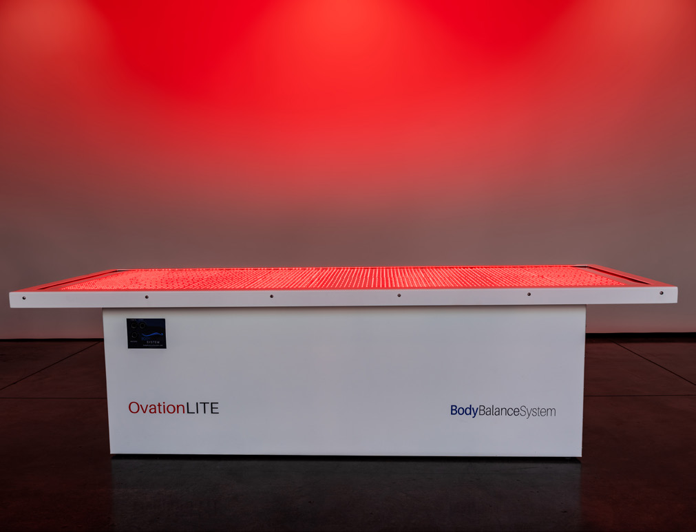 OvationLITE Red Light Therapy Bed