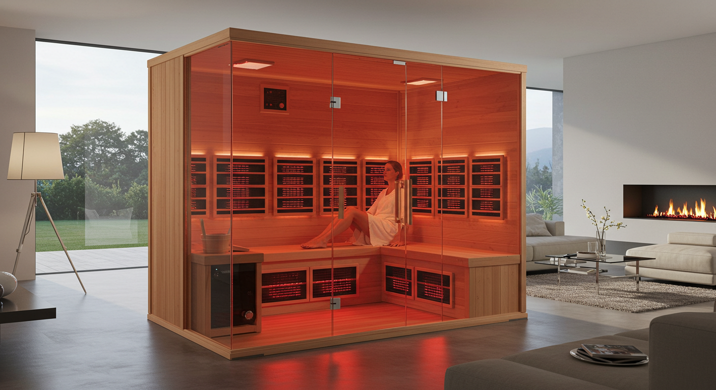Aurora Glass™ Indoor Infrared Sauna